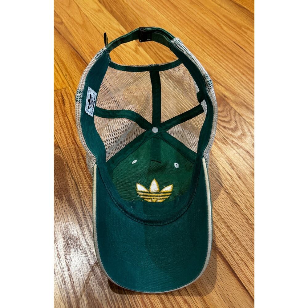Vintage Adidas Trucker Mesh Hat Trefoil Y2K - Picture 7 of 8